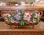 19th Century French Barbotine Porcelain Basket Jardinière With Flowers For Sale In Dallas - Image 6 of 9
