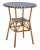 California Bistro Table - Navy/White For Sale In Philadelphia - Image 6 of 7