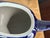 1950’s Hall China Company Made in the Usa Impeccable Iconic Vintage Cobalt Blue Doughnut Novelty Teapot For Sale - Image 15 of 18