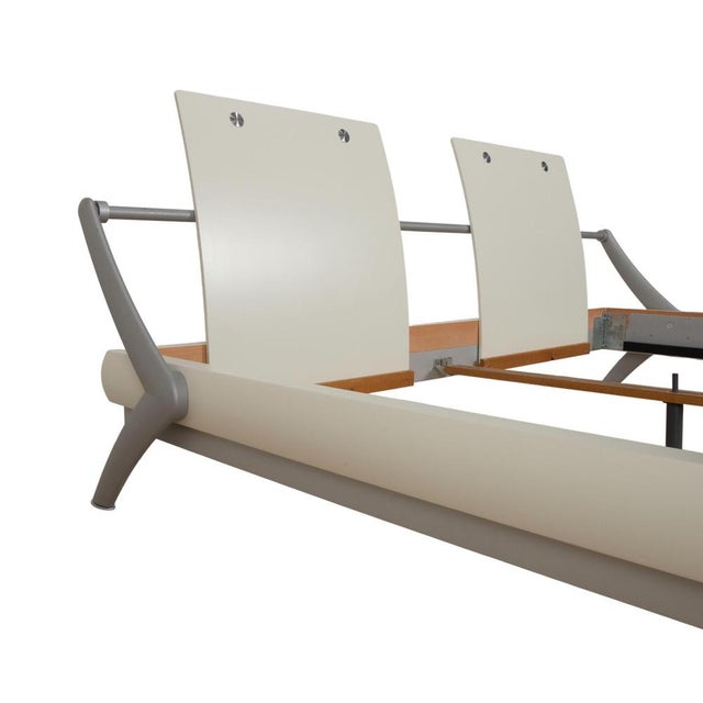 White Wooden Bed from Hülsta For Sale - Image 4 of 17