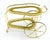 Brass Etched Glass Mid Century Modern Serving Bar Cart Wagon Style Wheels MINT For Sale - Image 14 of 14