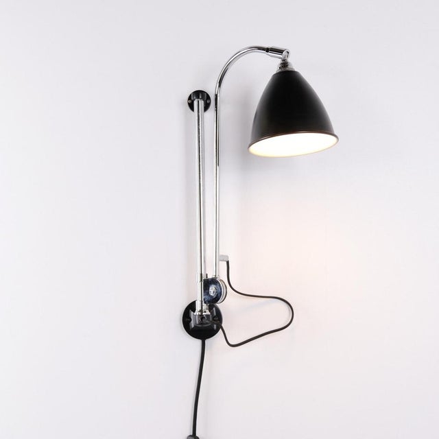 Bestlite BL6 Wall Lamp in Chrome and Black by Robert Dudley Best for Gubi For Sale - Image 3 of 12