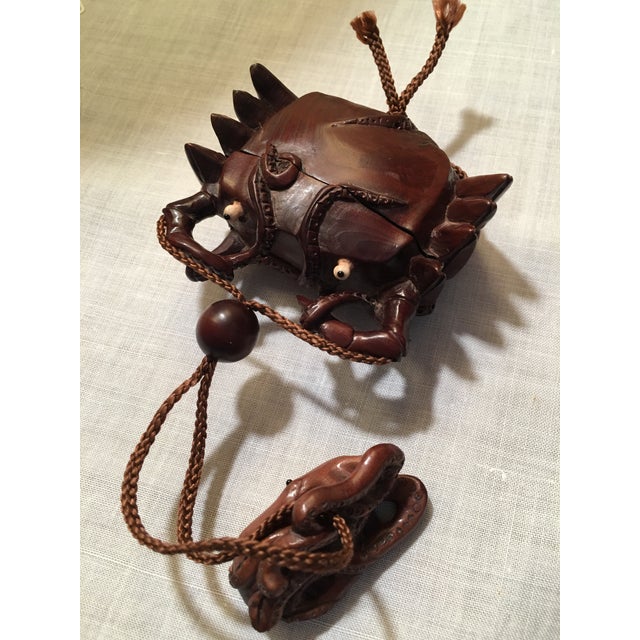 Vintage Japanese Hand Carved Inro Box Chairish