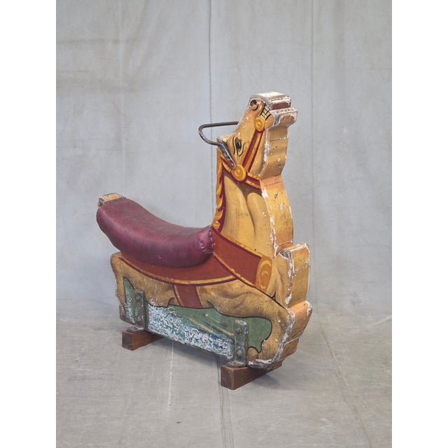 English Vintage Circa 1930s English Fairground Carousel Horse, Attr. Orton & Spooner For Sale - Image 3 of 11