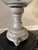 Mid-Century Modern Hurricane Lamp Photophore On Zinc Base, Large Scale For Sale - Image 3 of 12