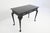 Kittinger Kittinger Ebonized Mahogany & Burl Wood Writing Desk / Console | Newly Refinished For Sale - Image 4 of 15