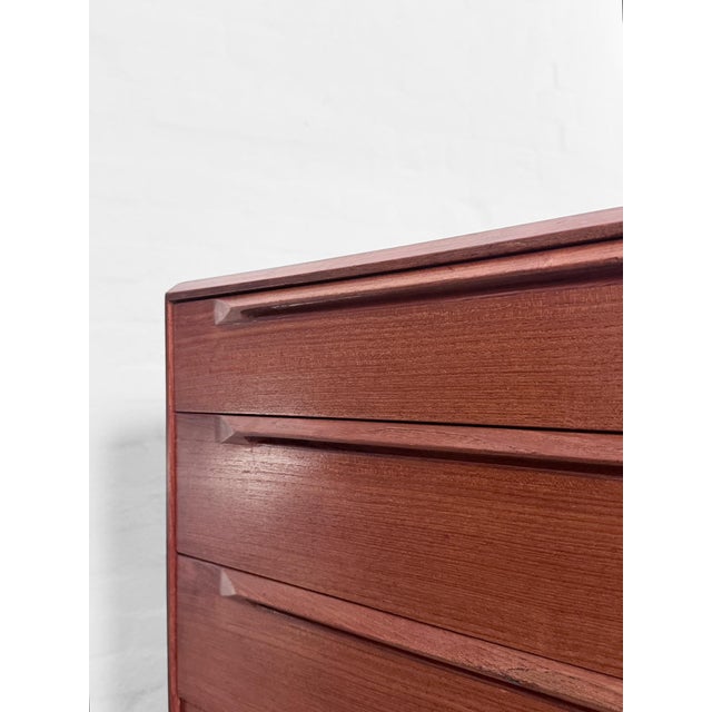 Vintage Teak Chest of Drawers by Ib Kofod-Larsen for Säffle, 1959 For Sale - Image 14 of 18