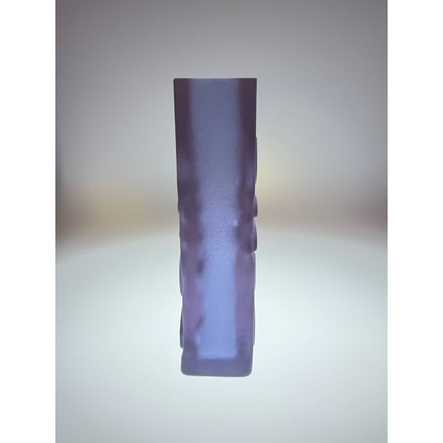 Vase in Alexandrite Glass by Horst Tünselmann for Peill & Putzler, 1960s For Sale - Image 9 of 16