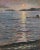 Michelangelo Cupisti, Sunset in Marina di Carrara, Oil Painting, 2000s, Framed For Sale - Image 5 of 5