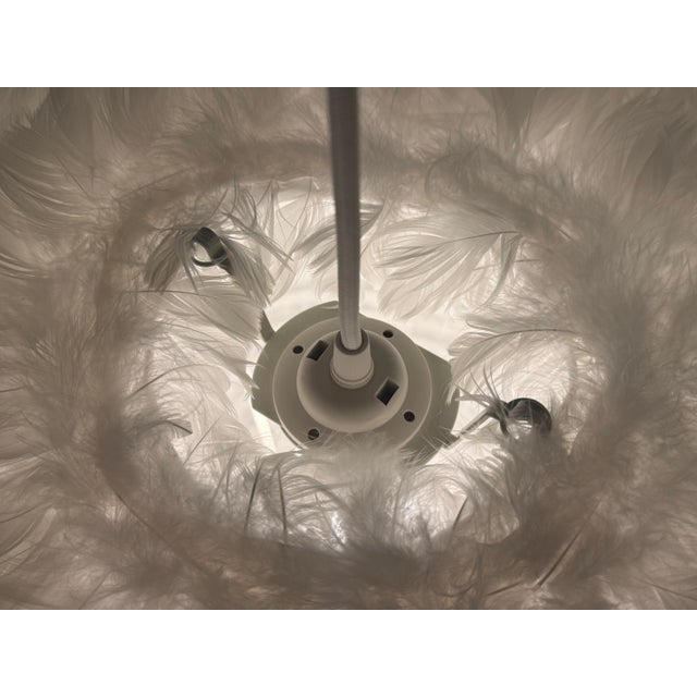 Umage Eos Feather Pendant, White For Sale - Image 9 of 12