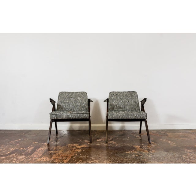 Vintage Lounge Chairs Bunny, Poland, 1970s, Set of 2 For Sale - Image 9 of 17