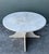 Stone Vintage Boho Travertine Center Hall Table For Sale - Image 7 of 11