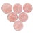 Set of 6 Villeroy & Boch Marble Dinner Plates, Late 20th Century For Sale