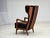 Wood Danish Highback Armchair in Wool and Beech by Fritz Hansen, 1960s For Sale - Image 7 of 18