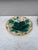 Majolica strawberry plate signed Wedgwood. Diameter / 8.8 inches. Chips on the back.