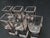 Polish Vodka Shots by Niemen Glassworks, 1930s, Set of 6 For Sale - Image 4 of 14