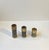 Mid-Century Modern Mid-Century Natural Stone and Brass Candleholders from Saulo Norway, 1960s, Set of 3 For Sale - Image 3 of 8