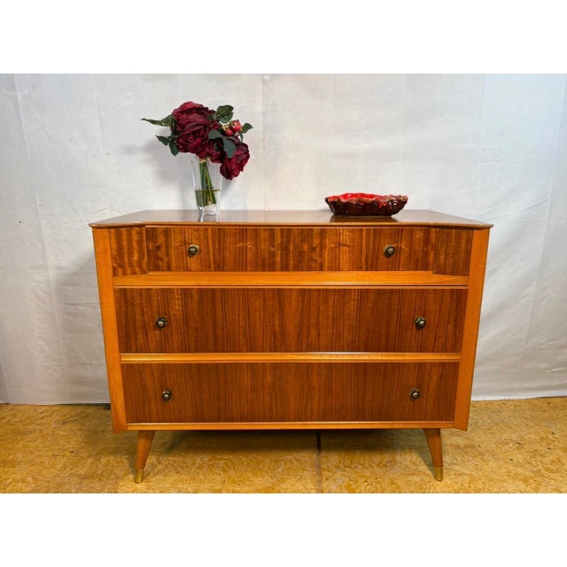 Mid-Century Teak Chest of Drawers from Austinsuite, 1960s For Sale - Image 10 of 11