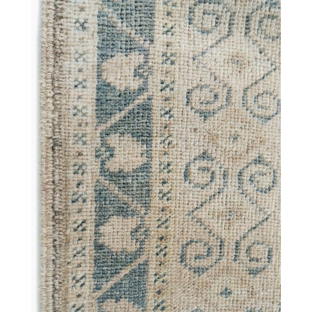 Textile Vintage Beige Turkish Oushak Area Rug 5ft 8in X 9ft 6in For Sale - Image 7 of 12