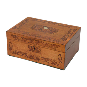 Victorian Birdseye Maple Jewelry Box
