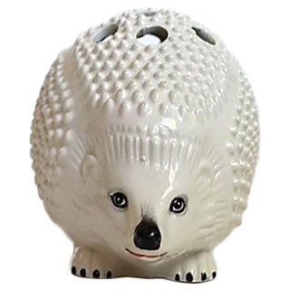 Italian Ceramic Hedgehog For Sale