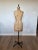 Tan Vintage Wolf American Industrial Model 1979 Rolling Dress Form Mannequin on Casters For Sale - Image 8 of 18