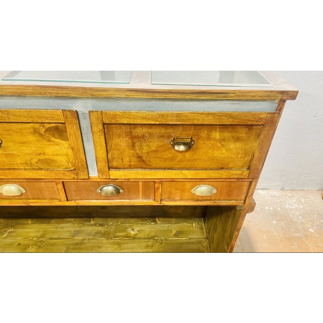 Vintage Display Counter, 1940s For Sale - Image 11 of 14