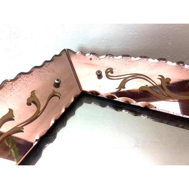 Pink Venetian Mirror, Italy, 1960s For Sale - Image 8 of 18