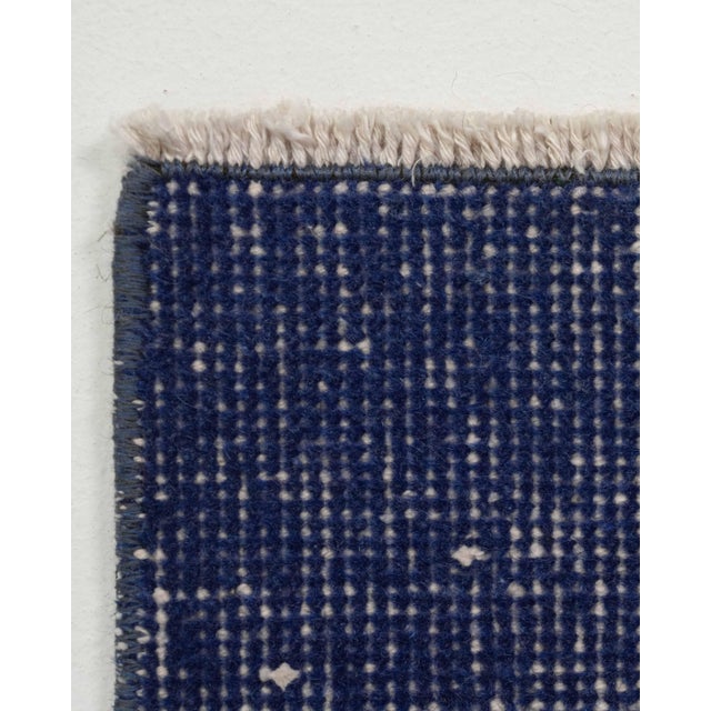 Turkish 1970s Vintage Turkish Oushak Handmade Wool Cotton Orange Area Rug For Sale - Image 3 of 11