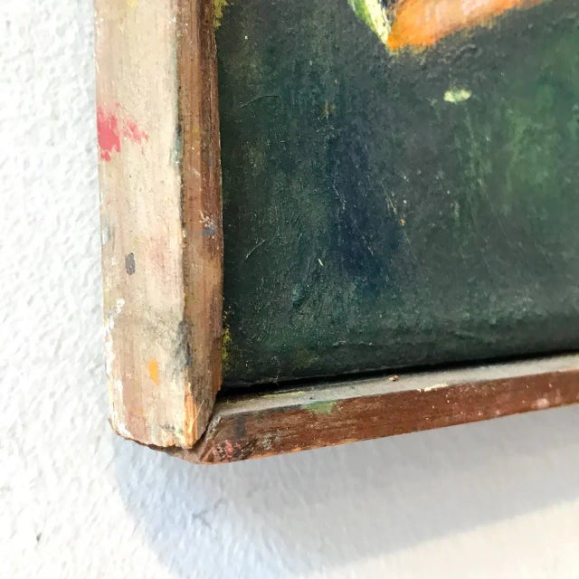 Mid-Century Abstract Still Life Painting For Sale - Image 10 of 13