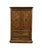 Italian Stanley Furniture Solid Walnut Italian Provincial 40" Door Chest For Sale - Image 3 of 15