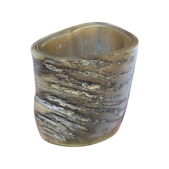 Carl Auböck Early 20th Century Carl Auböck Horn Pen Holder Mid-Century Modern For Sale - Image 4 of 12