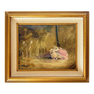 Original Oil Painting on Canvas, Moody Still Life, by Richard Fox For Sale