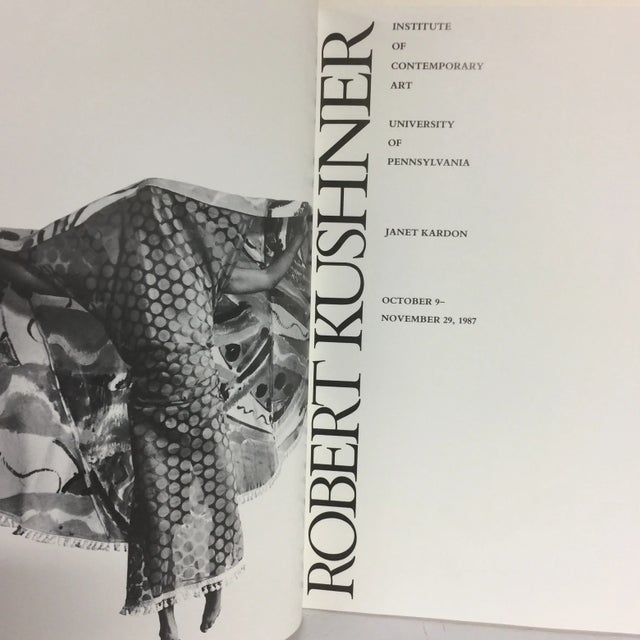 Contemporary "Robert Kushner" Vintage 1987 Art Book For Sale - Image 3 of 8
