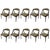 Teak Dining Chairs, Customizable Reupholstery, 1960s, Set of 10 For Sale - Image 16 of 16