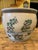 Peach Large Mid-Century Chinese Export Colorful Hand Painted Cranes Flowers Fish Bowl Planter Cachepot For Sale - Image 8 of 12