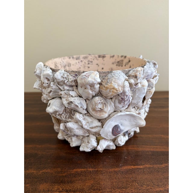 Coastal Sea Shell Planter or Cachepot For Sale In South Bend - Image 6 of 7