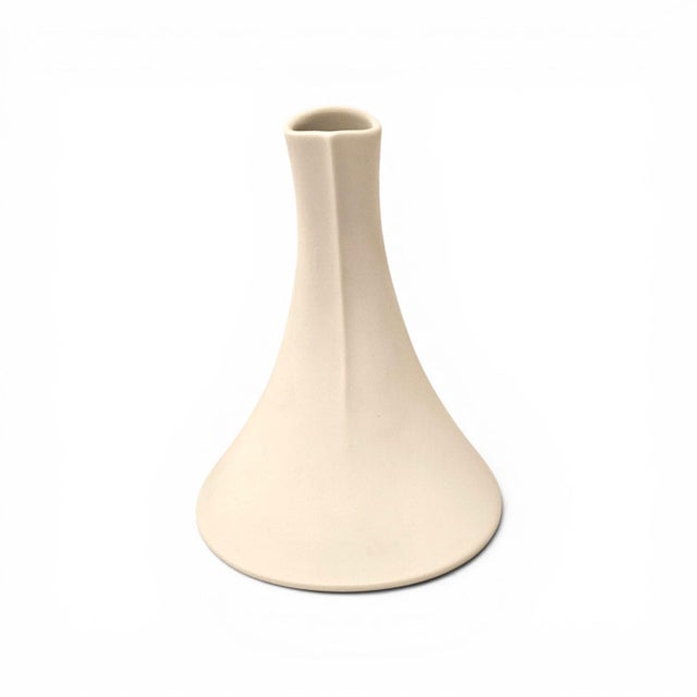 Contemporary 1980s Rosenthal Studio-Linie White Porcelain "Merci" Vase by James Kirkwood For Sale - Image 3 of 9