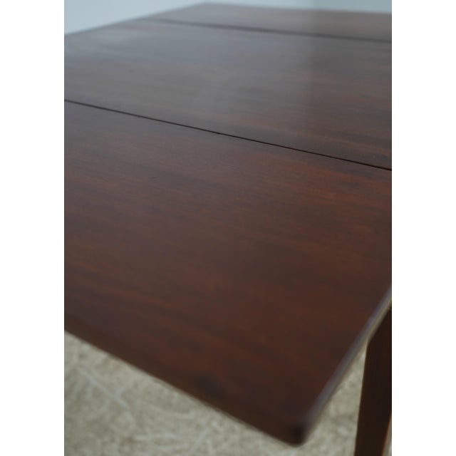 Antique 19th C. Mahogany Drop Leaf Pembroke Table For Sale - Image 9 of 18