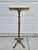 Metal Victorian Brass Cast Iron and Marble Pedestal Plant Stand For Sale - Image 7 of 12