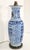 Blue Large Blue and White Double Happines Qing Dynasty Lamp For Sale - Image 8 of 8