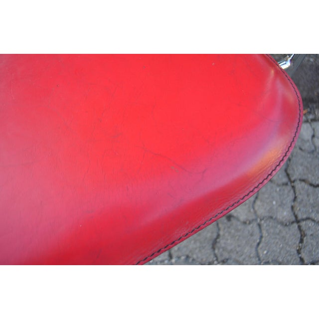 Italian Modern Red Model Marylin Dining Chair by Arrben, 1980s For Sale - Image 16 of 18