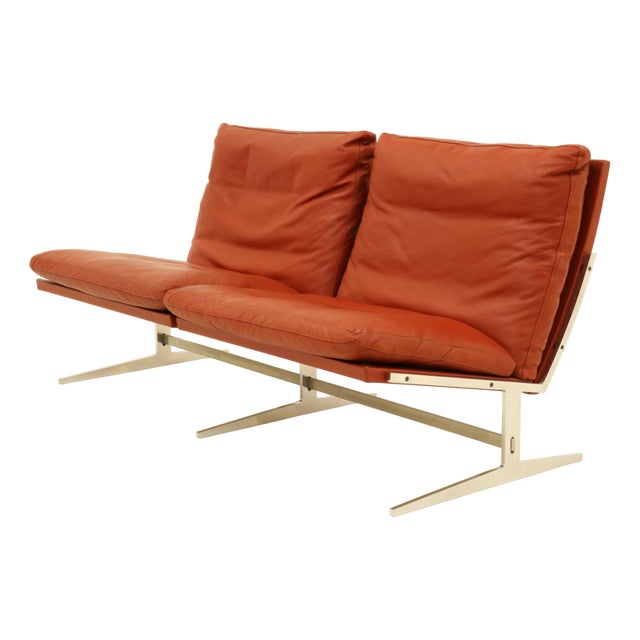 Model BO 562 Sofa by Preben Fabricius & Jorgen Kastholm for Bo-Ex, 1960s For Sale