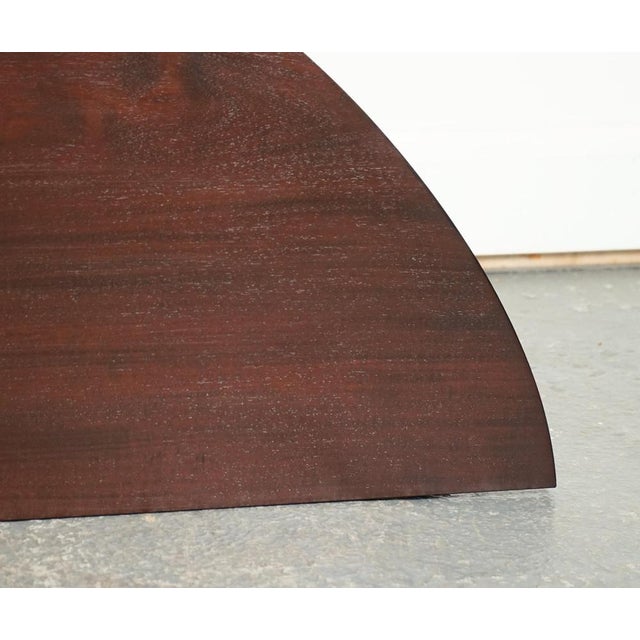 George III Demi Lune Hall Side End Table, 1800s For Sale - Image 12 of 15