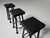 1970s Vintage Brutalist Stools, 1970s, Set of 3 For Sale - Image 5 of 9