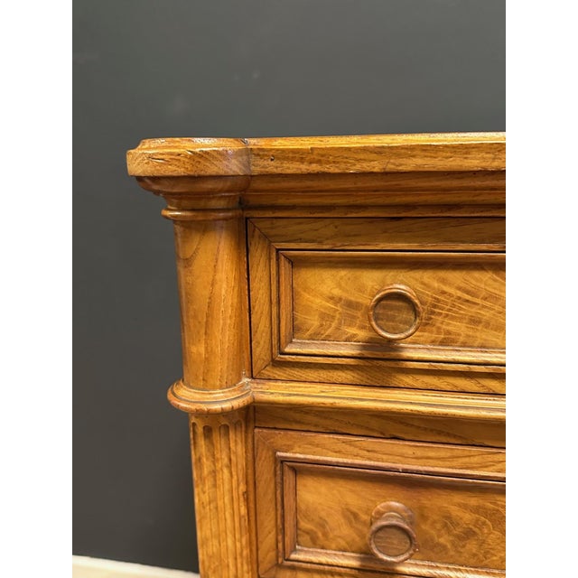 Bedside Tables in Elm, Set of 2 For Sale - Image 4 of 17