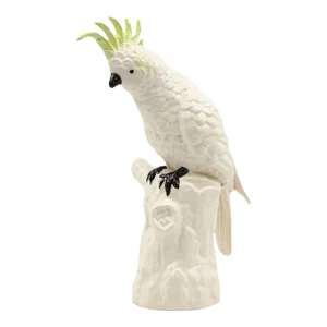 Handpainted Cockatoo Object