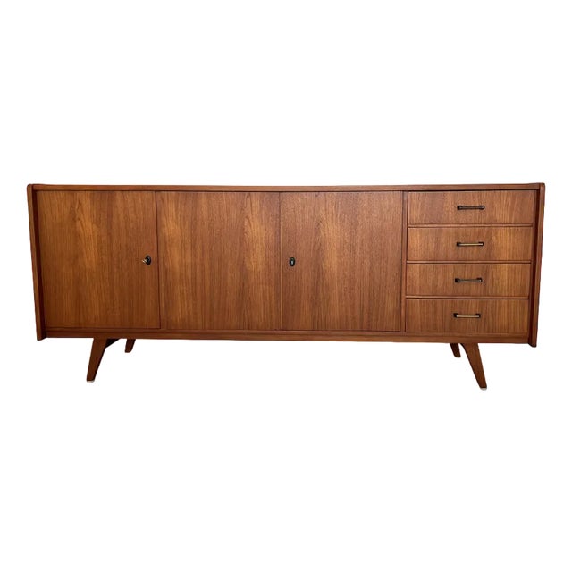 Danish Teak Sideboard, 1960s For Sale