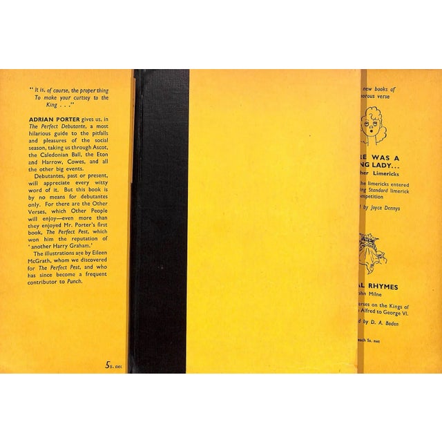 1937 "The Perfect Debutante" Porter, Adrian Book For Sale In New York - Image 6 of 9