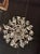 Italian Beaded Crystal and Amethyst Flower Chandelier For Sale - Image 9 of 11